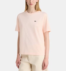 T-shirt droit basique logo coton Lacoste