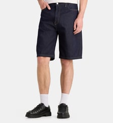 Short droit long Landon en denim de coton Carhartt WIP