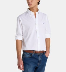 Chemise custom fit seersucker coton Polo Ralph Lauren