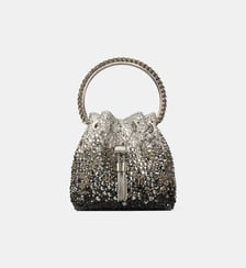Sac à main forme pochette Bon Bon strass Jimmy Choo