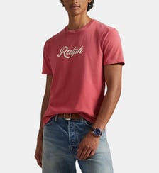 T-shirt droit signature en coton Polo Ralph Lauren