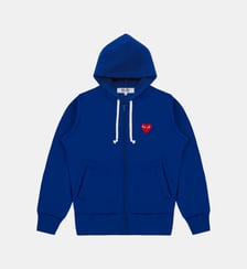 Sweat droit zippé molleton capuche Comme des Garçons PLAY