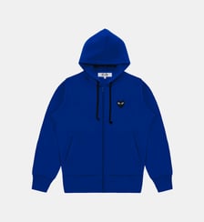 Sweat zippé capuche logo cœur Comme des Garçons PLAY