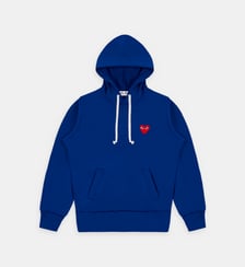 Sweat droit molleton logo cœur unisexe Comme des Garçons PLAY