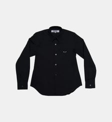 Chemise droite en coton unisexe Comme des Garçons PLAY