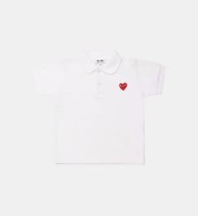 Polo droit en coton Comme des Garçons PLAY