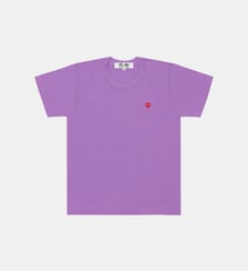 T-shirt droit coton unisexe Comme des Garçons PLAY