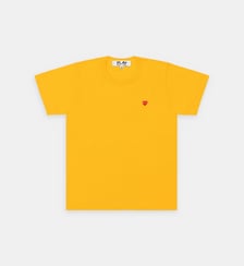 T-shirt droit coton unisexe Comme des Garçons PLAY