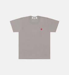 T-shirt droit coton unisexe Comme des Garçons PLAY