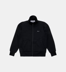 Sweat droit molleton zippé en coton Comme des Garçons PLAY