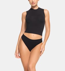 Débardeur crop Mock Neck Skims