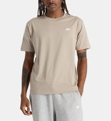 T-shirt droit logo en coton New Balance