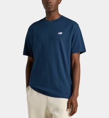 T-shirt droit logo en coton New Balance