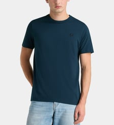 T-shirt droit Crew Neck en coton  Fred Perry