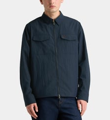 Surchemise zippée crépon  Fred Perry