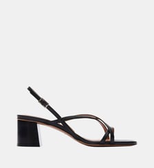 Sandales à talons n°576 en cuir Rivecour