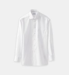 Chemise classique twill de coton Eton
