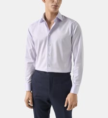 Chemise contemporary twill de coton Eton