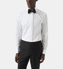 Chemise contemporary coton uni Eton