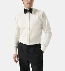 Chemise contemporary coton uni Eton
