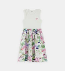 Robe sans manches droite à motif Guess