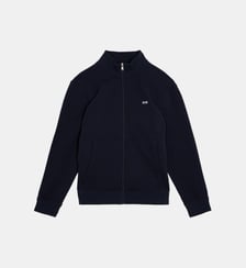 Sweat zippé à nœud papillon signature en coton Eden Park