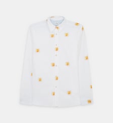 Chemise droite soleil en coton bio PS Paul Smith