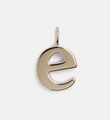 Pendentif charm Alphabet E en laiton Chloé