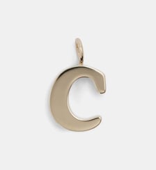 Pendentif charm Alphabet C en laiton Chloé