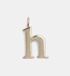 Pendentif charm Alphabet H en laiton Chloé