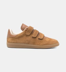 Baskets basses Beth scratch en cuir suédé Isabel Marant