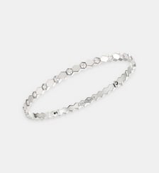 Bracelet en or blanc et semi pavé de diamants Chaumet