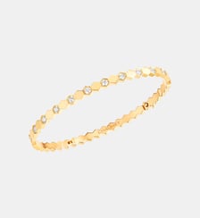 Bracelet en or jaune et semi pavé de diamants Chaumet