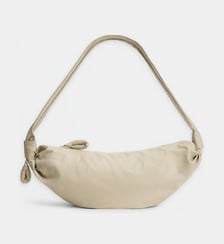 Sac à main Soft Croissant Medium en cuir Lemaire