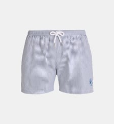 Short de bain Lobster rayures avec suspensoir  Maison Labiche