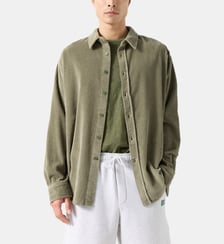 Chemise droite coton velours American Vintage
