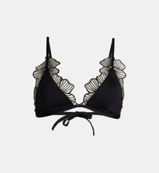 Haut de bikini triangle Gabrielle à dentelle en nylon mélangé Chichi Castelnango