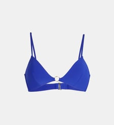 Haut de maillot de bain triangle en nylon mélangé Calvin Klein