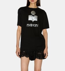 T-shirt Zewel en lin Isabel Marant