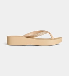 Tongs Mesh Chic plateforme paillettes Ipanema