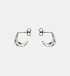 Boucles d'oreilles gouttes en argent Lemaire