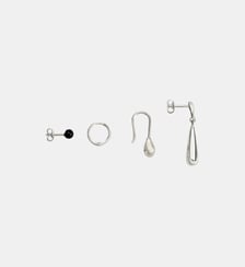 Set de 4 piercings en argent Lemaire