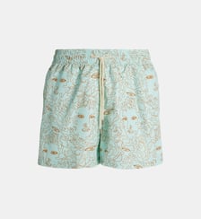 Short de bain avec suspensoir illustrations Arrels x Juliana Plexxo Arrels