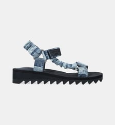 Sandales plates Orion denim Kurt Geiger London