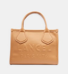 Sac cabas zippé S cuir Lancel
