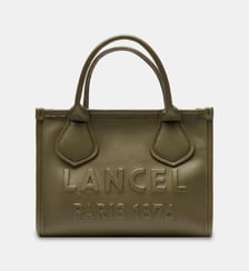 Sac cabas zippé S cuir Lancel