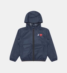 Imperméable droit signature Comme des Garçons x K-Way Comme des Garçons PLAY