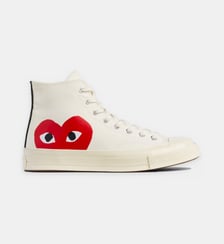Baskets montantes Comme des Garçons PLAY X Converse coton Comme des Garçons PLAY