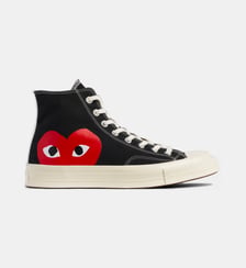 Baskets montantes Comme des Garçons PLAY X Converse coton Comme des Garçons PLAY