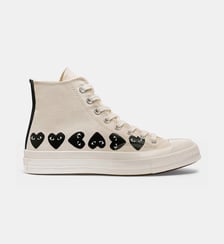 Baskets montantes Multi Heart Comme des Garçons PLAY X Converse coton unisexe Comme des Garçons PLAY